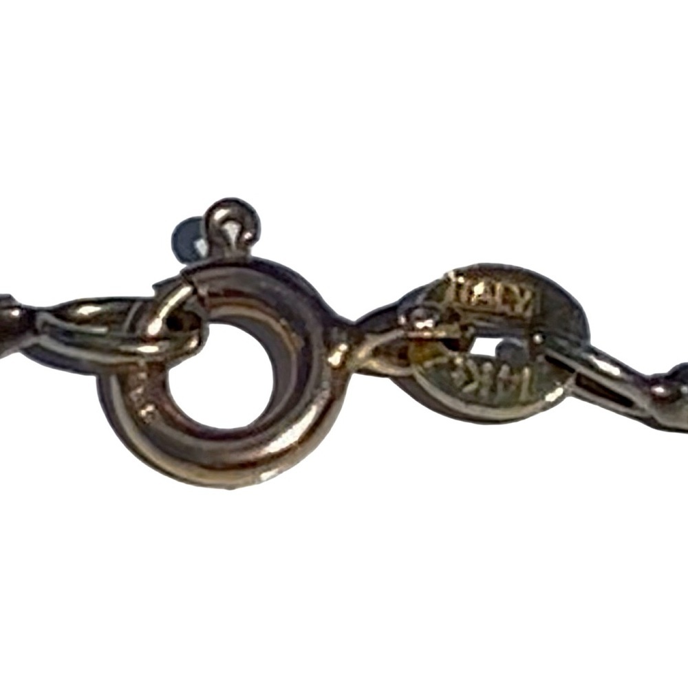 Custom Designed Antique 14k Solid Fine Italian Go… - image 4